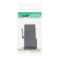 Module enfichable USB 2.0 en ligne USB-A F/F coudé