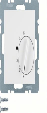 Berker 20261909 Thermostat d'ambiance avec changeur