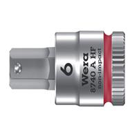 Wera 05003337001, Douille, 1/4", métrique, 1 tête(s), 6 mm, 28 mm