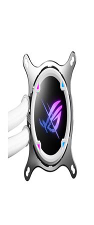 Refroidisseur d'eau blanche ASUS ROG Strix LC II 240 ARGB