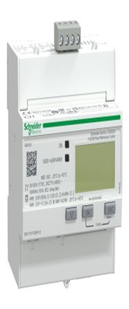APC A9MEM3255 - Compteur d'énergie triphasé 5 A, mesure avancée, Modbus, 1E