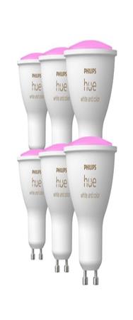 Philips Ampoule intelligente GU10 230 lm, paquet de 6
