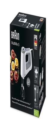 Braun MultiMix 5 HM 5137 Batteur à main Gris/Blanc 0,5L