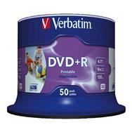 DVD+R Verbatim 50 x - 4,7 Go 16x