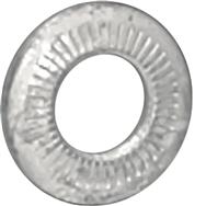 Hager UVZ0M8RS M8 Retaining Washer, 100 Pcs