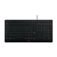 Cherry STREAM PROTECT KB BLACK - Clavier - 10 touches
