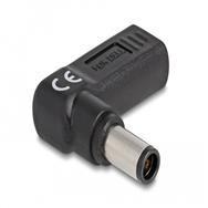 Adaptateur secteur Delock - USB-C 24 broches (F) vers prise CC 7,4 x 5 mm (M)