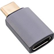 Adaptateur USB-C InLine USB4 gris aluminium