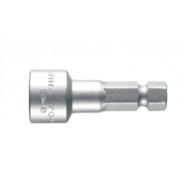 Wiha 04634, 1 pièce(s), Hexagonal, 25,4 / 4 mm (1 / 4"), Acier au chrome-vanadium, Acier inoxydable, 55 mm