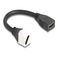 Câble HDMI Delock - HDMI femelle vers HDMI femelle Keystone