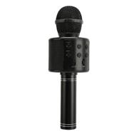 Microphone sans fil noir avec haut-parleur Bluetooth Extralink