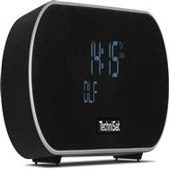 TechniSat TSAT DigitRadio 53 BT sw DAB+/UKW/Uhrenradio mit USB-Ladefunktion LCD D.