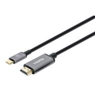 Câble USB-C vers HDMI Manhattan 2 m 4K à 30 Hz