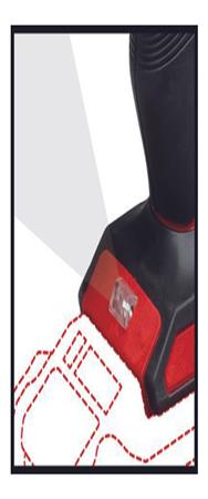 Pistolet à cartouches sans fil Einhell TE-SG 18/10 Li - Solo - 18 V - Éclairage LED
