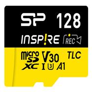 Silicon Power Inspire, 128 Go, MicroSDXC, Classe 10, UHS-I, 170 Mo/s 150 Mo/s