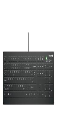 Cherry ACTIVE KEY MTA AK-C8112 filaire DE disposition noir