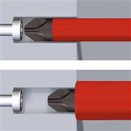 Wiha 35503, 21,8 cm, 93 g, rouge/jaune