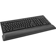 Clavier en ligne avec repose-poignet en gel noir