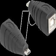 Adaptateur USB Delock - Micro-USB Type B (M) vers USB Type B (F)