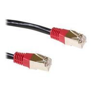 ACT Black 1.5 meter LSZH F/UTP CAT5E patch cable cross with RJ45 connectors - 1.5 m - RJ-45 - RJ-45 - Black