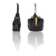 Origin Storage IEC C13 Lead with UK Plug - 1.5 m - Power plug type G - C13 coupler