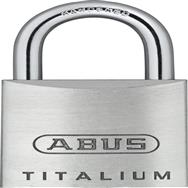 ABUS Security-Center ABUS 64TI/25 - Conventional padlock - Key lock - Keyed to differ - Aluminum - Hardened steel - 2.5 cm