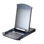 ATEN KL1116VN, commutateur KVM, 1U, noir