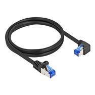 Câble réseau Delock - RJ-45 (M) droit vers RJ-45 (M) coudé