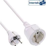 Rallonge d'alimentation InLine - blanc - 1 m