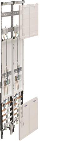 Panneau complet Hager ZK31X3N 2Z 3 points 1050 mm 2 champs