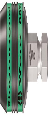 Porte-embout magnétique Wera 887/4 RR Ring Rapidaptor, longueur 57 mm, entraînement 1/4" 6,3