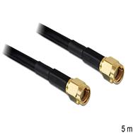 Câble d'antenne Delock - RP-SMA (M) vers RP-SMA (M)