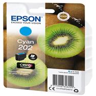 Encre Epson Kiwi Singlepack Cyan 202 Claria Premium - Rendement standard - 4,1 ml - 300 pages - 1 pièce(s)