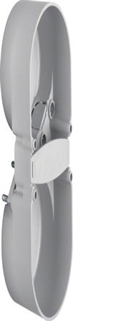 Berker 91915 Boîte tactile 2 compartiments gris