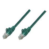 Câble de raccordement réseau Intellinet Cat6 0,25 m Vert