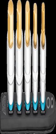 Rail HAZET 1/2" Hex Large 5 pièces