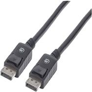 Manhattan DisplayPort-Kabel - 1 m - Schwarz