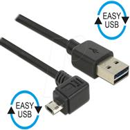 Câble USB Delock - USB (M) droit vers Micro-USB Type B (M) coudé