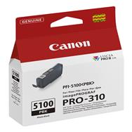 Cartouche d'encre photo noire Canon PFI-5100 PBK