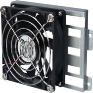Inter-Tech FB-380 - Ventilateur de refroidissement - Noir - Acier - Acier - 1 ventilateur(s) - 1,72 m³/h - 6U