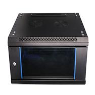 Extralink Rack mural noir 4U 600 x 450 mm