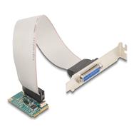 Adaptateur parallèle Delock - Carte mini PCIe 1.2 Full Low Profile