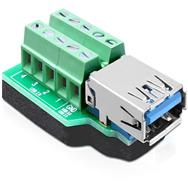 Adaptateur USB Delock - Bornier 10 broches (F) vers USB Type A (F)