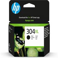 HP 304XL Black Original Ink Cartridge: High-yield black ink for HP printers.