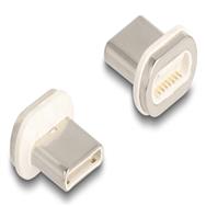 Delock 66588, aimant, USB C, or, blanc