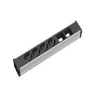 Bachmann 912.007 - Black - Silver - 4 AC outlet(s)