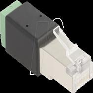 Connecteur réseau Delock - RJ-45 (M) vers bornier à 2 broches