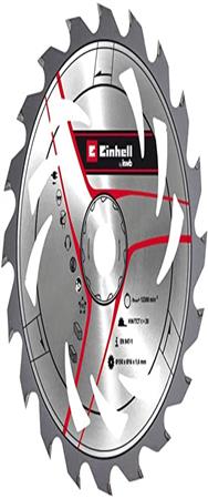 Lame de scie circulaire Einhell en carbure - 150 x 1,6 mm - 20 dents