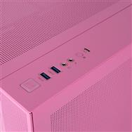 Mini-tour Thermaltake View 380 TG ARGB rose bulle