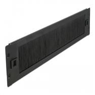 Panneau de brosses Delock - montable en rack